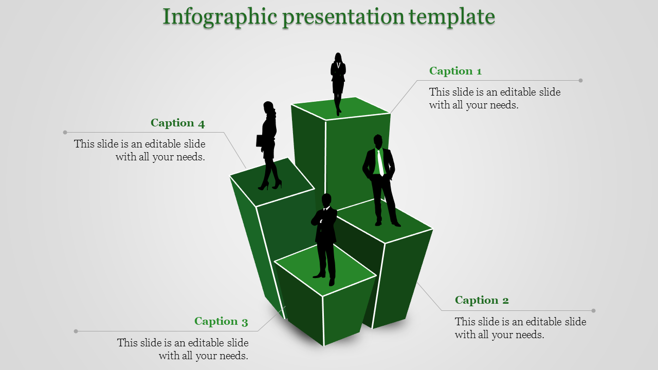 Dynamic Green Infographic Presentation Template
